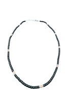 Collana Domar Uomo in Acciaio Ematite CAT 0463